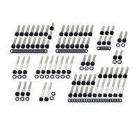 Screws4Bikes Set di viti HD V-Rod 02-16 acciaio inossidabile nero