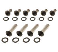 Screws4Bikes Set viti supporto parafango HD SOFTAIL 07-17 (5) NERO