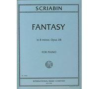 SCRIABIN - Fantasia en Si menor Op.28 para Piano