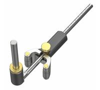 Scriba a linea dritta e ad arco for la lavorazione del legno Strumento for tracciare la linea automatica a doppio scopo for disegno a linea parallela Righello for marcatura