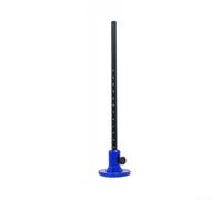 Scriba di precisione in alluminio per la lavorazione del legno, calibro multifunzione per giunzioni e controllo della profondità, strumento di layout leggero (blu)