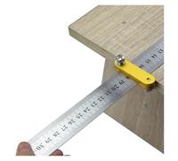 Scriba for la lavorazione del legno Disegno Mark Line Gauge Falegname Strumento di misurazione fai da te Strumenti for falegname Blocco posizionamento righello in acciaio moda(With 30mm ruler)
