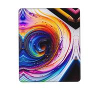 Scribble art to the pap - Tappetino per mouse con bordo in gomma, 20 x 24 cm, per ufficio, gioco, studio, scrivania, console portatile