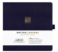 Scribble & Dot® Bullet Planner, diario punteggiato, carta quadrata ultra spessa da 160 g/m², diario punteggiato di alta qualità per artisti e creatori, include pagine di prova della penna (fasi