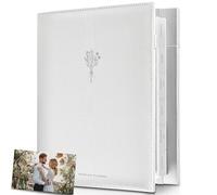 Scribble & Dot™ L'elegante raccoglitore e organizer per la sposa | Tessuto avvolto in una scatola regalo | Pagine spesse, copertina imbottita | Ogni passo del matrimonio gestito senza sforzo.