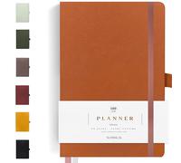 Scribble & Dot® Un planner giornaliero, settimanale e mensile 2024 | Raggiungi i tuoi obiettivi con questo planner settimanale, formato A5, agenda con copertina rigida. Inizia in qualsiasi momento