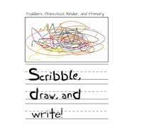 Scribble, Draw, and Write: Story paper for children. Pre-writing Skills, Handwriting Practice, Writing Prompts. Drawing Box