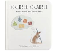 Scribble Scrabble: A Board Book of First Words and Shapes for Growing Minds (A Wishy Washy Sequel): 16