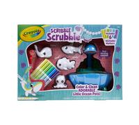 Scribble Scrubbie Pets Blue Lagoon Playset, giocattoli per animali domestici per bambine e bambini, regali per bambini dai 3 anni in su