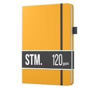 Scribbles That Matter A5 Dotted Journal Notebook - Your Bullet Dotted Journal, copertina rigida vegana, carta spessa anti-emorragia da 120 g/m², con 150 pagine (5,75 x 8,5)