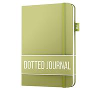Scribbles That Matter A5 Dotted Journal Notebook - Your Bullet Dotted Journal, copertina rigida vegana, carta spessa anti-emorragia da 120 g/m², con 150 pagine (5,75 x 8,5)