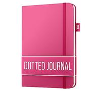 Scribbles That Matter A5 Dotted Journal Notebook - Your Bullet Dotted Journal, copertina rigida vegana, carta spessa anti-emorragia da 120 g/m², con 150 pagine (5,75 x 8,5)