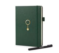 Scribbles That Matter Anchor Planner - Undated Weekly and Monthly Planner, A5 12-Month Life Organizer with Goal Setting, Habit Tracker, 120gsm Paper, Hardcover and Pen - Pine