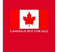 ScribbleSquare Blank Journal: Canada is Not for Sale Edition