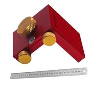 Scribe De Menuiserie - Règle De Traçage De Bois | Calibre De Marquage Du Bois, Outil De Traçage De Menuiserie Précis, Règle D'architecte Pour Travaux De Menuiserie, Règle Carrée