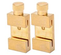 Scribe Ruler Limit Block 2 pezzi Il righello in ottone ferma la recinzione per una marcatura accurata e una misurazione quotidiana