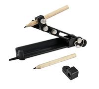 Scribe Tool - 14.81 cm Scriber Marcatura Toôl | Profilo Mařking Töol | Tracer ProScribe - Piombo con foro profondo e custodia per il trasporto, per fai da te, falegnameria multifunzione