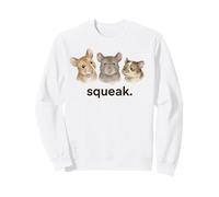 Scricchiolio Divertente per Gli Amanti dei Topi Felpa