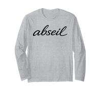 Script Abseil Arrampicata Discesa Montagna Spelling Bee 2024 Maglia a Manica