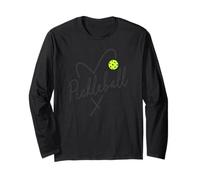 Script Cuore Pickleball - Love The Dink Graphic Maglia a Manica