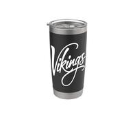 Script dei vichinghi scandinavo nor Bicchiere termico in acciaio inox doppia parete