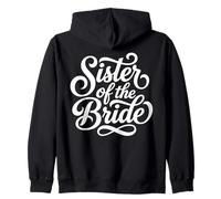 Script della Festa di Nozze della Sorella della Sposa Felpa con Cappuccio