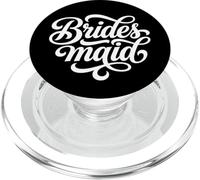 Script di nozze della festa nuziale della damigella d'onore PopSockets PopGrip per MagSafe