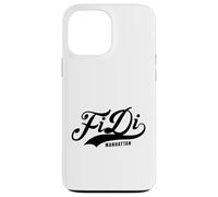 Script FiDi Financial District NYCC adatto per uomini e donne. Custodia per iPhone 13 Pro Max