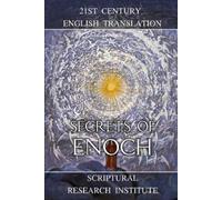 Scriptural Research Institute Secrets of Enoch (Tascabile)