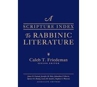 Scripture Index to Rabbinic Literature, A