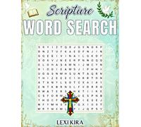 Scripture Word Search: 101 Large Print Puzzles from the Old & New Testament