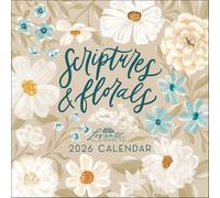 Scriptures and Florals 2026 Wall Calendar