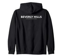 Scritta Beverly Hills Felpa con Cappuccio