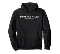 Scritta Beverly Hills Felpa con Cappuccio