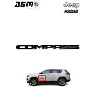 Scritta compass nera sigla porta anteriore destra originale jeep k68547001aa