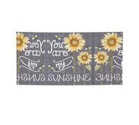 Scritta con api e girasoli su sfondo per le vacanze, decorazione per feste di laurea, eventi di nozze