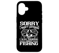 Scritta divertente pescatore, scritta Fischer Gr.: S-XXXL Custodia per iPhone 16