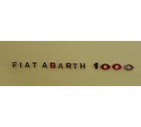 SCRITTA FIAT ABARTH 1000 COMPONIBILE LETTERE SINGOLE