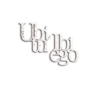 Scritta in Legno da Appendere Ubi tu ibi Ego, Scritta in Legno Realizzata a Mano per Decorare la Casa, Frase in Legno per la Famiglia, Amore, Idea Regalo