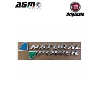 SCRITTA LOGO NATURAL POWER METANO ORIGINALE FIAT G.PUNTO PANDA DOBLO 51724755