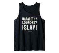 Scritta Nazareth, Lourdes, Islay Whisky Canotta