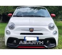 Scritta per griglia anteriore Abarth, lettere decorative per calandra auto, logo stampato in 3D Standard e Luxury (Luxury, Blu)