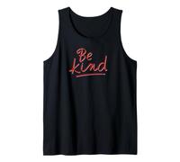 Scritta Rossa Minimalista diffondere gentilezza Be Kind Canotta
