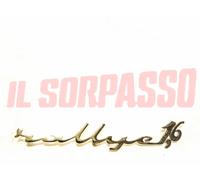 SCRITTA SIGLA RIVESTIMENTO POSTERIORE LANCIA FULVIA RALLY 1.6