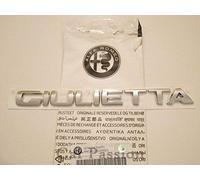 SCRITTA STEMMA ALFA ROMEO GIULIETTA my 2016 ORIGINALE POSTERIORE logo SIGLA FREGIO