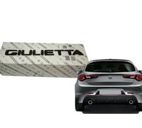 SCRITTA STEMMA LOGO POSTERIORE PER ALFA GIULIETTA 2016 NERA ORIGINALE