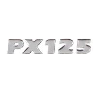SCRITTA TARGHETTA ADESIVA RESINATA PIAGGIO VESPA PX 125 2003 2004 2005 2006 2007
