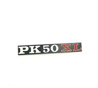 SCRITTA TARGHETTA LATERALE PK50XL PER VESPA PK 50 XL 128 X 18 MM