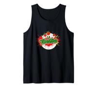 Scritta Tomato Splash del Festival La Tomatina Canotta