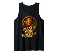 Scritta ZU Alt für KÖLSCH! Leone e Capra Canotta